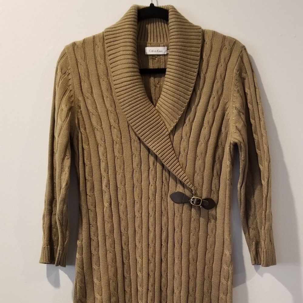 Brown Sweater Dress - Large